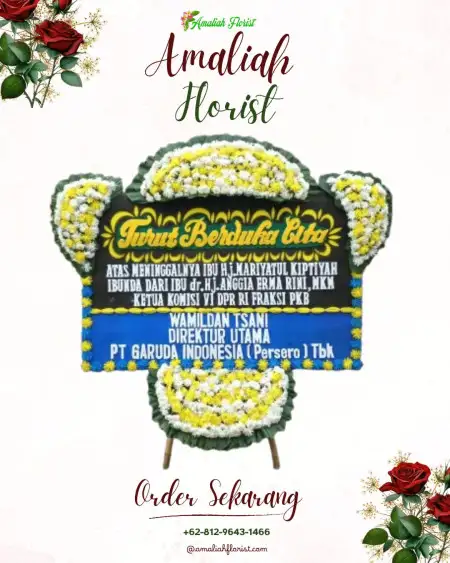 Papan Bunga Duka Keranggan